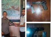 Asintel Kasdam Pattimura, Terima Senpi dan Munisi Dari Warga