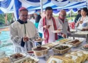Rayakan HUT 62, Uskup Berkati Gua Maria, Sarana Rohani SMAVER
