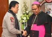 Kapolda Maluku Temui Uskup Amboina