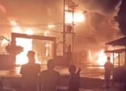 Swalayan City Mart di Namlea Terbakar, Diduga Arus Pendek