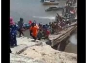 Jembatan di Desa Karey Ambruk, 41 Korban Luka