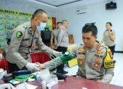 Peringati HUT Humas Polri ke 73 Tahun, Siehumas Polresta P. Ambon & P. P. Lease Gelar Giat Donor Darah
