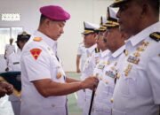 Jelang Akhir Tahun Danlantamal IX Pimpin Serah Terima Jabatan Pejabat Utama Lantamal IX Ambon