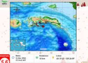 Gempa Tektonik M5,6 Di Laut Banda, Terasa Di Amahai