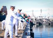 Peringati Hari Perjuangan Martha Christina Tiahahu ke-207, Brigjen Suwandi Pimpin Upacara Tabur Bunga di Laut