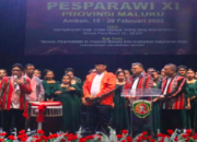 Resmi Digelar, 9 Kabupaten/Kota  Rebutan Juara Umum Di Pesparawi XI Maluku Minus Dua Daerah