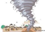 Diterjang Angin Puting Beliung, Sejumlah Rumah Warga Di Wakarleli Rusak