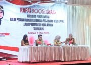 Walikota Ambon Berikan Arahan Pada Rakor Calon PPPK