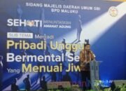Sidang Majelis Daerah Umum GBI BPD Maluku Resmi Digelar, Walikota Ambon Harap GBI Jadi Mitra Pemerintah