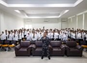 Dukung Tri Darma PT, Lantamal IX Jadi Narsum Pada PKKMB Poltekkes Kemenkes Maluku