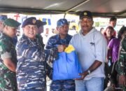 TNI Di Maluku Gelar Pasar Murah Dan Pembagian Sembako Songsong HUT TNI ke-80