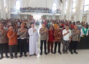Kapolda Maluku Lakukan Kunjungan Silaturahmi Kamtibmas Ke Paroki HKY Batu Gantung Ambon