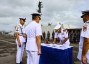 Kolonel Laut (P) Muhammad Risahdi Resmi Jabat Wakil Komandan Kodaeral IX