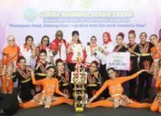 Tim Kota Ambon Raih Runner-Up Lomba Nasional Senam Kreasi