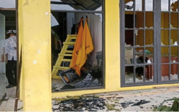 Kantor Golkar Maluku Dirusak Sekelompok Orang Saat Rapat PAW