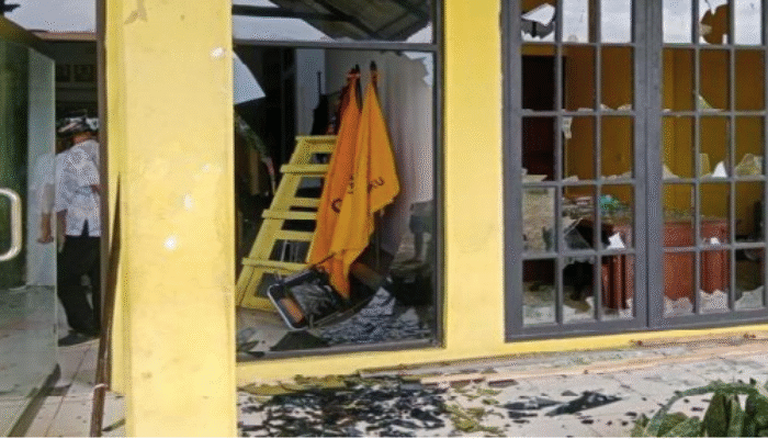 Kantor Golkar Maluku Dirusak Sekelompok Orang Saat Rapat PAW