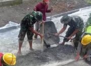 Tinggal Finishing, Jalan Lingkungan Berhasil Dibangun Satgas TMMD Ke 126 Kodim 1504/Ambon