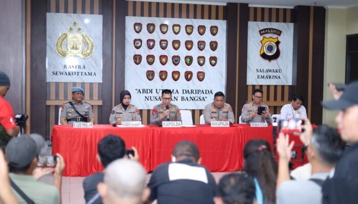 Kapolda Maluku Umumkan PTDH Oknum Brimob, Sidang KKEP Digelar Terbuka dan Transparan