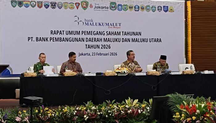 RUPS Bank Maluku Malut: Kinerja 2025 Melonjak, Gubernur Maluku Tegaskan Bukti Pengelolaan Optimal