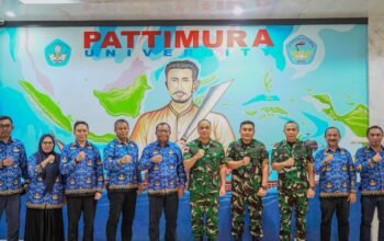 Bangun Sinergitas, Komandan Kodaeral IX Courtessy Call ke Rektor Unpatti