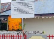Papan Berlogo Kepolisian Terpasang di Lahan Dati Intjepuan Nusaniwe, Dasar Hukumnya Dipertanyakan