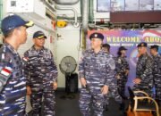 Sandar di Ambon, Komandan KRI Raden Eddy Martadinata-331 Apresiasi Sambutan Kodaeral IX