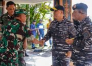 Kasum TNI Tinggalkan Maluku, Pangkoarmada IX Antar Langsung di Bandara Pattimura