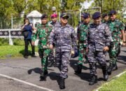 Perkuat Kesiapsiagaan Laut Timur, Dankodaeral IX Tinjau Lanal Tual