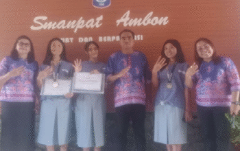 Tiga Tahun Ukir Prestasi Internasional, SMAN 4 Ambon Bidik Emas Saat Indonesia Jadi Tuan Rumah