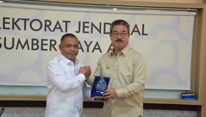 Ancaman Abrasi Kian Nyata, Gubernur HL Temui Dirjen SDA Bahas Penyelamatan Pesisir