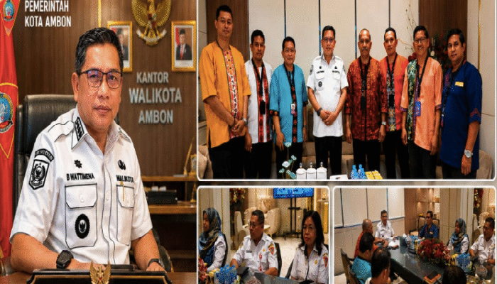 Wali Kota Instruksikan Dindik, DLHP dan Dishub Percepat Kerja Sama dengan FST Unpatti