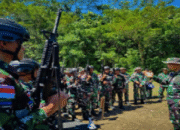 Asah Naluri Tempur Prajurit Laut, Kodaeral IX Gelar Latihan Menembak Terpadu di Talaga Kodok