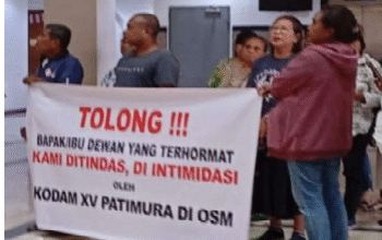 Warga OSM Mengadu ke DPRD Maluku, Desak Kodam XV/Pattimura Hentikan Aktivitas