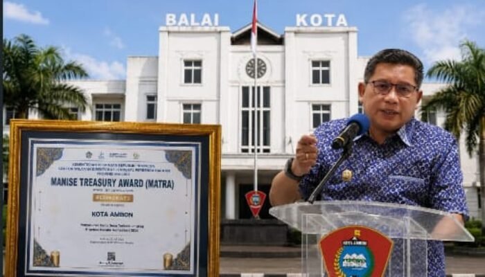 Ukir Prestasi Gemilang, Kota Ambon Sabet Juara Pertama Manise Treasury Award Penyaluran DD