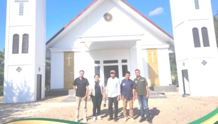 Bimas Katolik Kemenag Maluku Kawal Pembangunan Gereja Waepsalit, Perkuat Pelayanan Umat di Pulau Buru