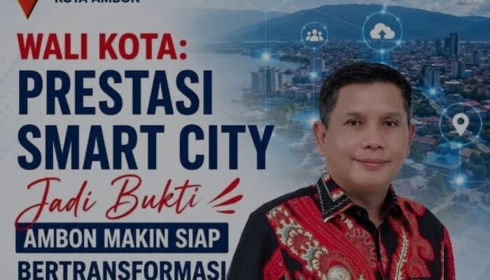 Ambon Masuk 10 Besar Evaluasi Smart City Nasional, Raih Nilai 3,6