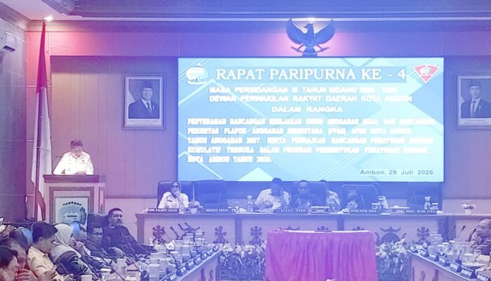 Serahkan KUA-PPAS APBD 2027, Wali Kota: Pertumbuhan Dikejar 5,7 Persen, Perkuat PAD