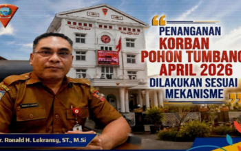 Jubir Pemkot Ambon  :  Penanganan Korban Pohon Tumbang April 2026  Sesuai Mekanisme