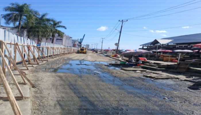 Dugaan Manipulasi Anggaran Proyek Jalan Beton Pantai Pasar Mardika Disorot, BPJN Dinilai Berkelit