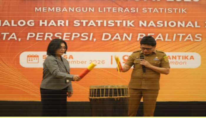 BPS Maluku Perkuat Literasi Statistik, Data Harus Dibaca Melampaui Angka