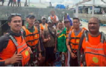 Longboat Mati Mesin di Laut Kei, Empat Penumpang Berhasil Dievakuasi Selamat