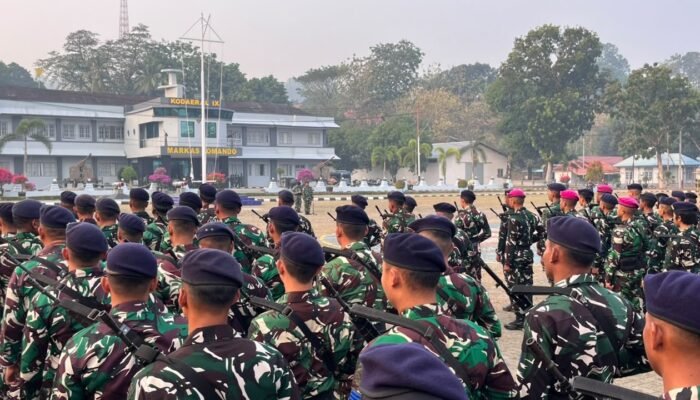 Peringati Hari Kesehatan TNI AL 2026, Kodaeral IX Perkuat Kesiapan Dukungan Kesehatan Prajurit