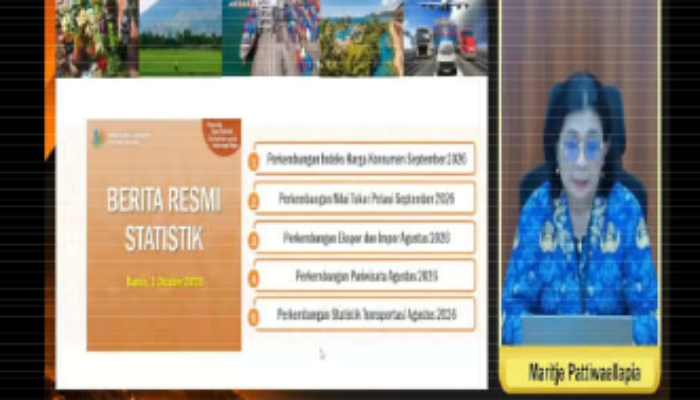 Maluku Deflasi 0,07 Persen, Inflasi Tahunan Tembus 3,91 Persen