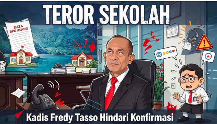 Modus Data Usang! Oknum Berkedok LSM Teror Sekolah, Kadis Fredy Tasso Menghindar Konfirmasi