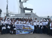Kodaeral IX Kenalkan Dunia Maritim dan Sejarah Pertahanan Laut kepada 84 Siswa SMPN 26 Maluku