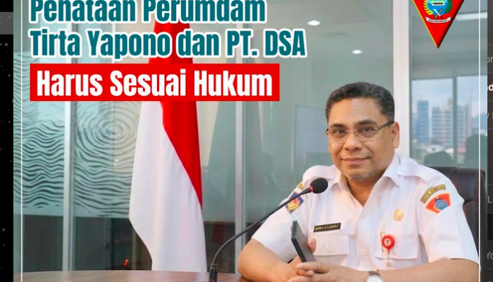 Pemkot Ambon Tegaskan, Penataan Perumdam Tirta Yapono dan PT DSA Harus Sesuai Hukum